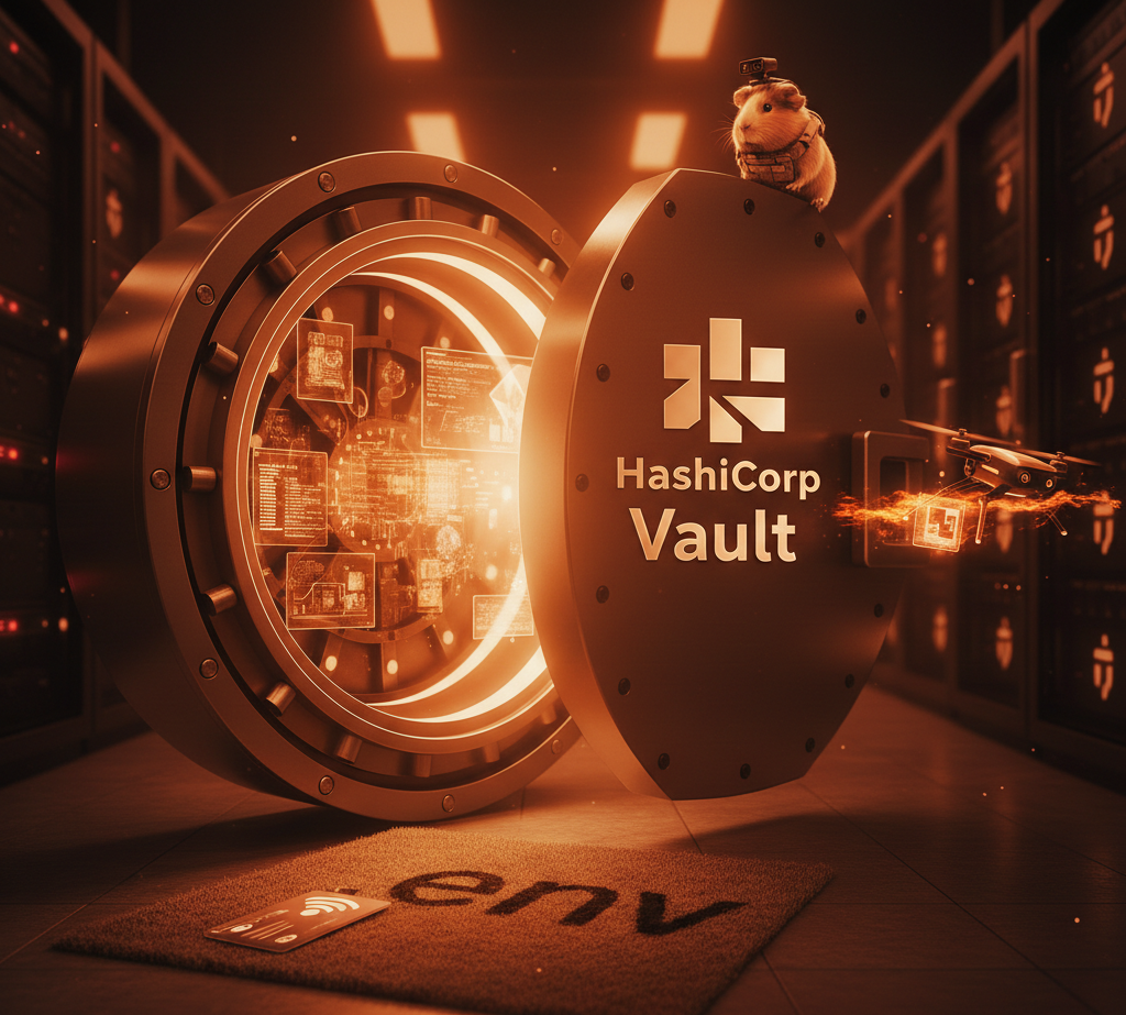 a guinea pig opening hashicorp vault