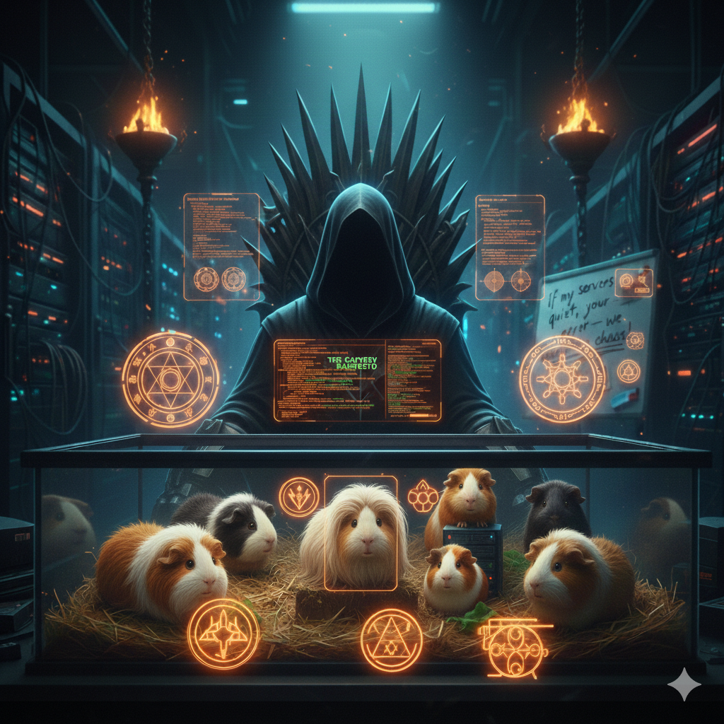 a devops overlord and his horde of guinea pigs