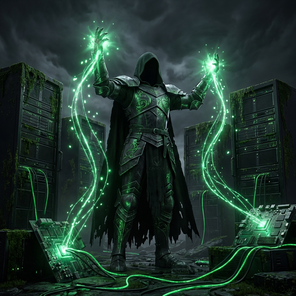 cavydev auto healing his servers