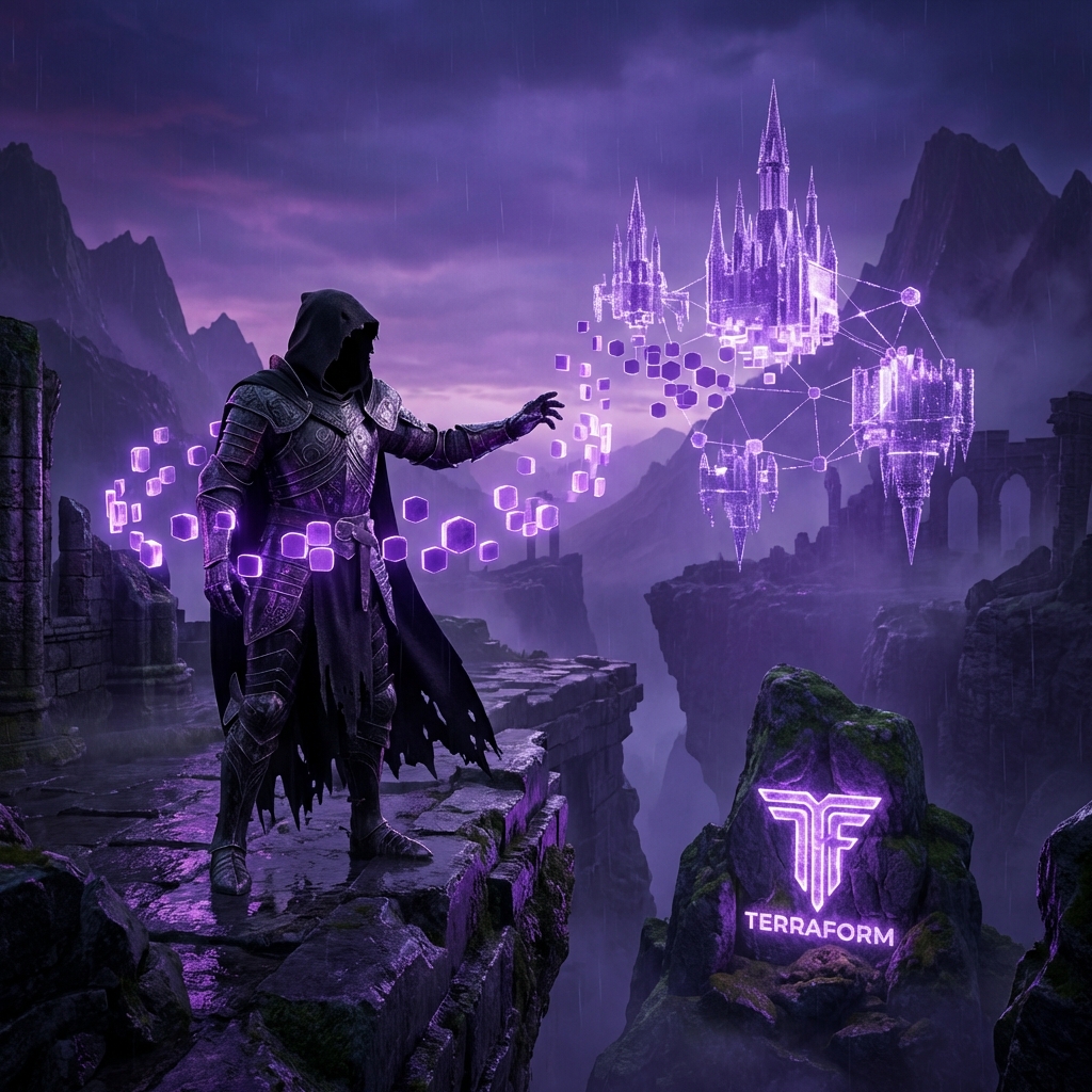 cavydev creating castles with terraform