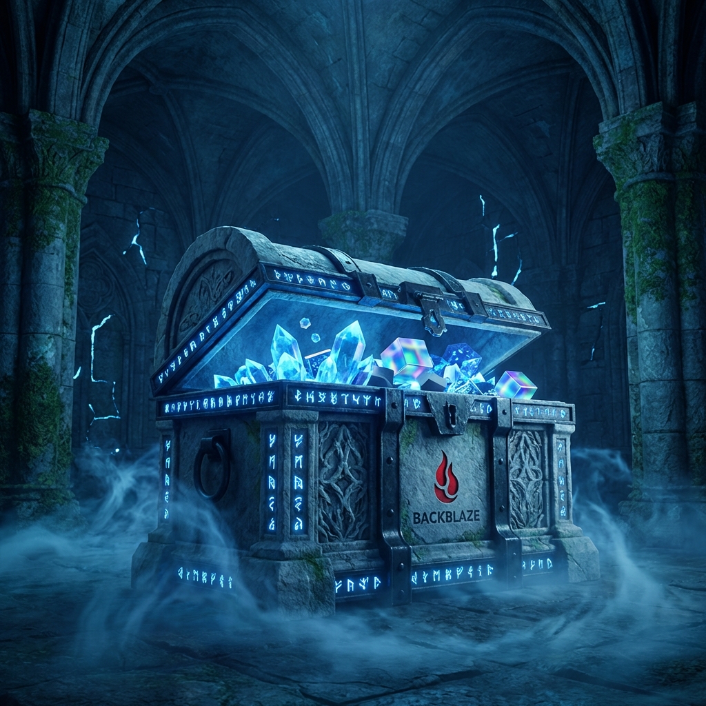 a backblaze chest with all my data